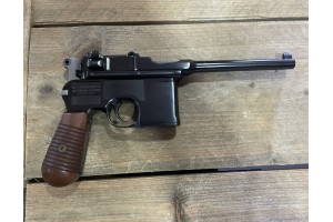 Mauser C96 met Kolf (holster) 9x19 MM
